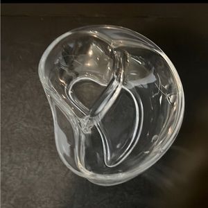 Glass Divided Relish Candy Dish Handled Fostoria Vintage Serving